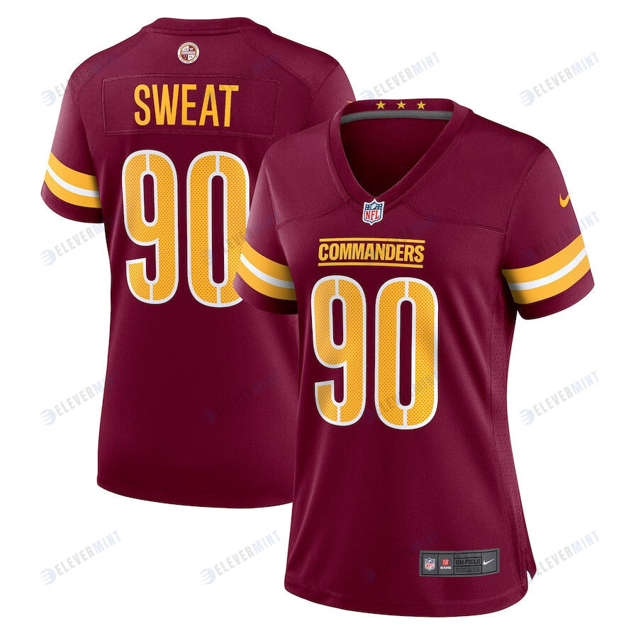 Montez Sweat Washington Commanders Women's Player Game Jersey - Burgundy