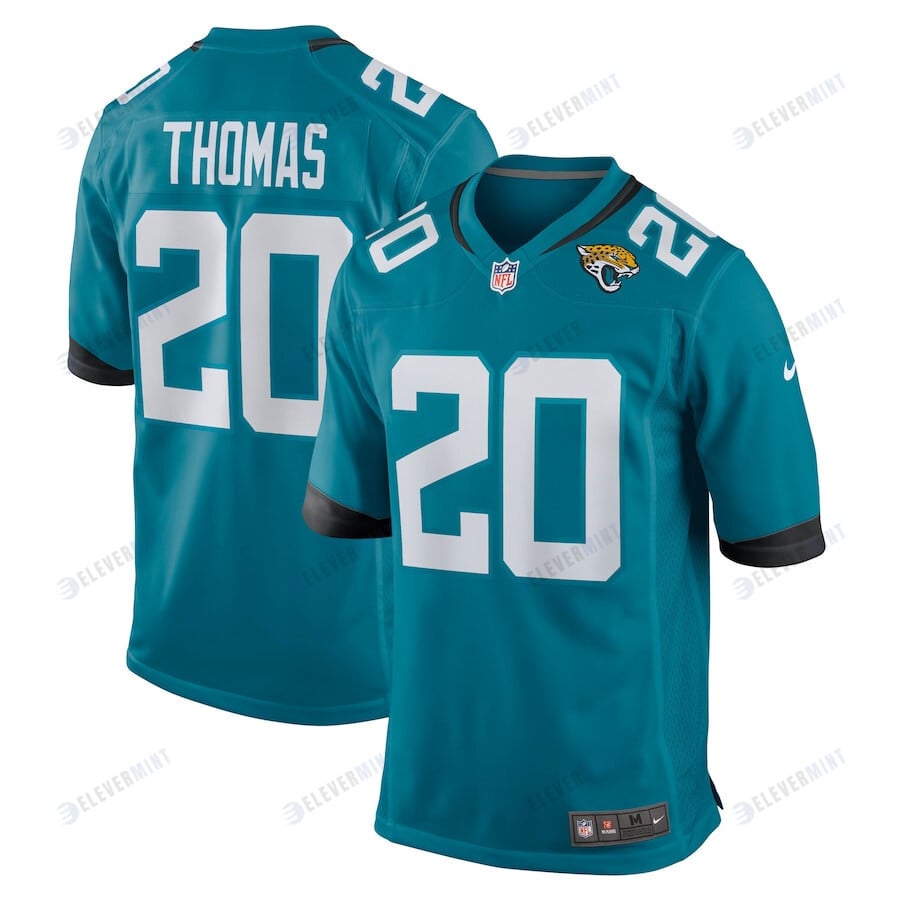 Daniel Thomas 20 Jacksonville Jaguars Men Game Jersey - Teal