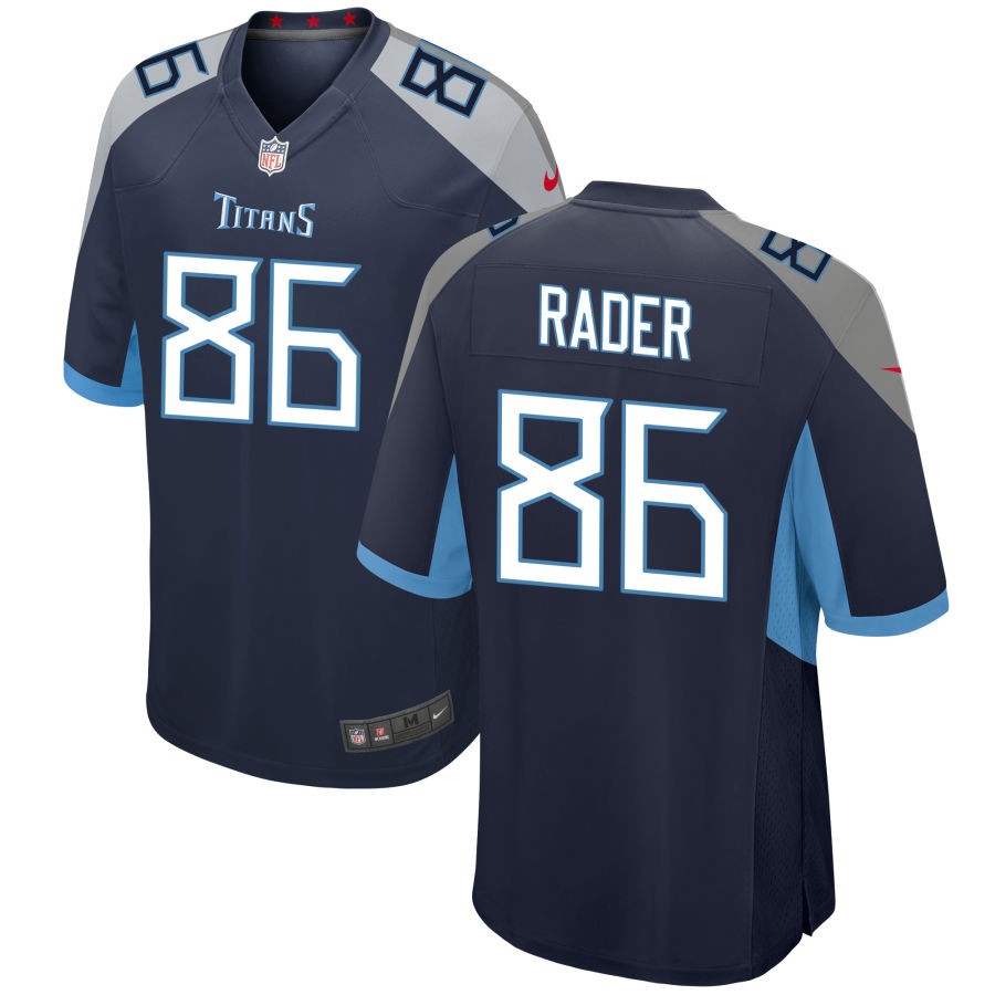 Kevin Rader Tennessee Titans Nike Jersey - Navy