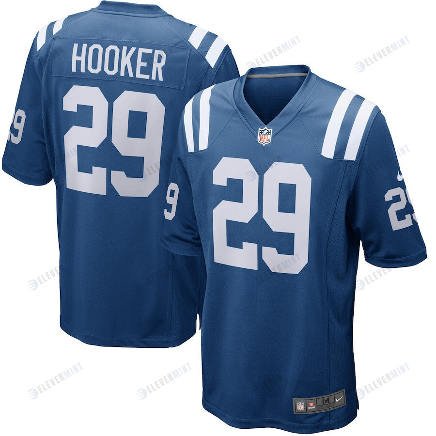 Malik Hooker 29 Indianapolis Colts Men Game Jersey - Royal